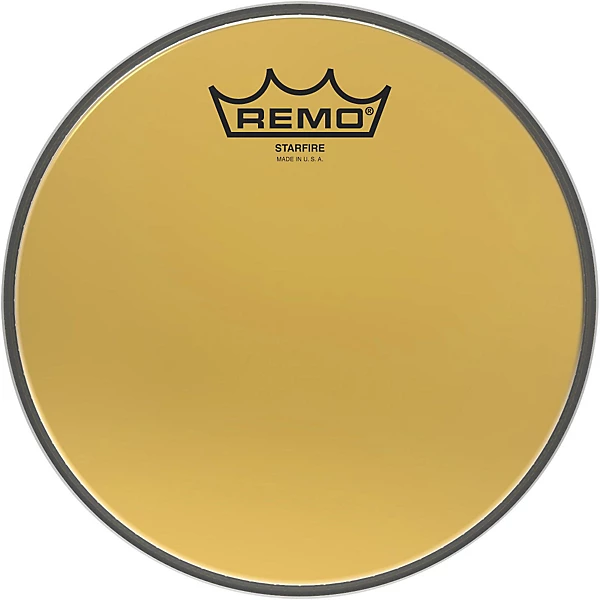 Remo Ambassador Starfire Gold Tom Head 8 in.