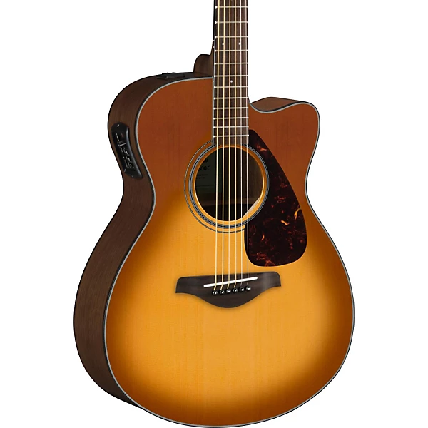 Yamaha FSX800C Small-Body Acoustic-Electric Guitar Sand Burst