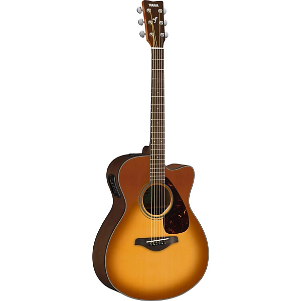 Yamaha FSX800C Small-Body Acoustic-Electric Guitar Sand Burst 6 Yamaha FSX800C Small-Body Acoustic-Electric Guitar Sand Burst
