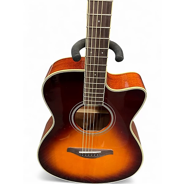 Used Yamaha FSCTA SUNBURST Acoustic Electric Guitar