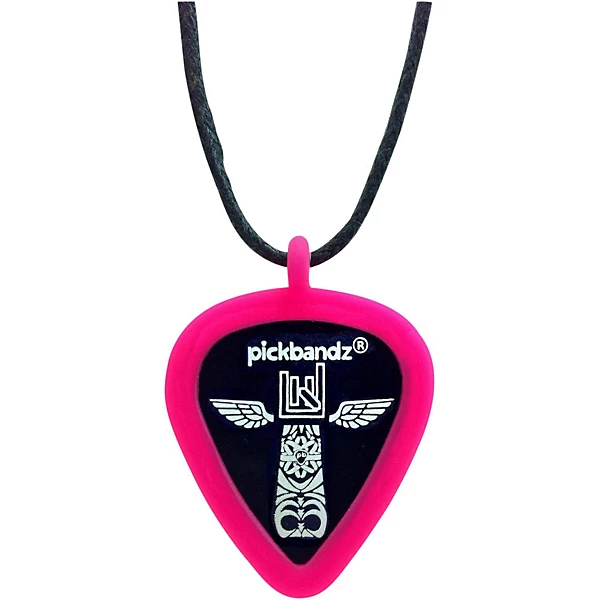 Pickbandz Pick-Holding Pendant/Necklace Hollywood Pink