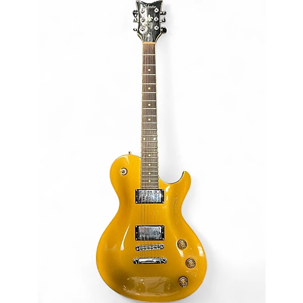 Used Schecter Guitar Research Solo 6 Standard Gold Solid Body Electric Guitar