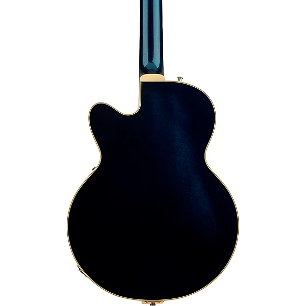 Gretsch Guitars Broadkaster Jr. LX Center Block with String-Thru Bigsby and Gold Hardware Electric Guitar Midnight Sapphire 4 Gretsch Guitars Broadkaster Jr. LX Center Block with String-Thru Bigsby and Gold Hardware Electric Guitar Midnight Sapphire