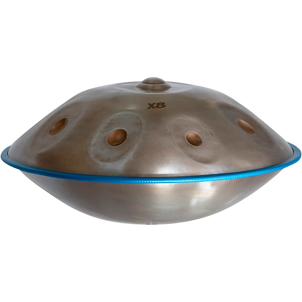 X8 Drums Vintage Series Pro Handpan D Sabye Stainless Steel w/ Bag, 9 Notes 6 X8 Drums Vintage Series Pro Handpan D Sabye Stainless Steel w/ Bag, 9 Notes
