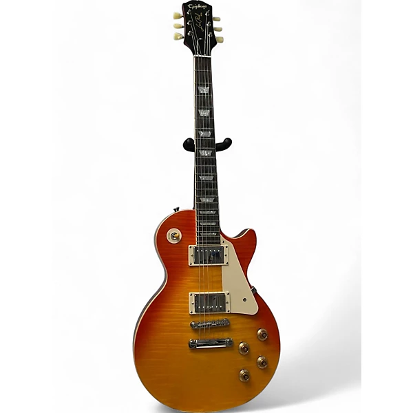 Used Epiphone 1959 Reissue Les Paul Standard 2 Color Sunburst Solid Body Electric Guitar