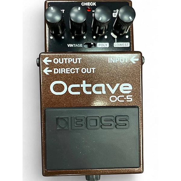 Used BOSS OC5 Effect Pedal
