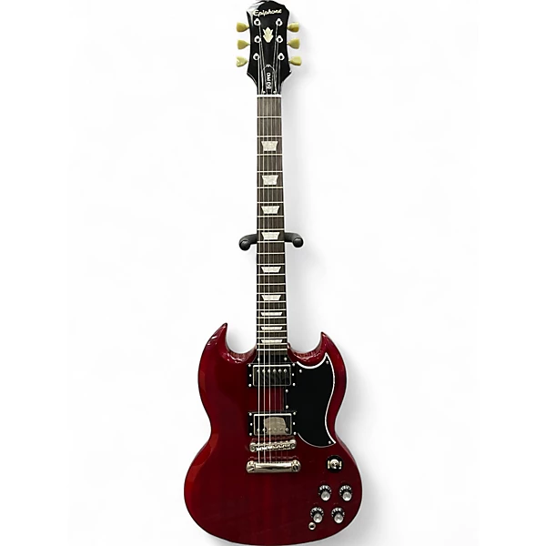 Used Epiphone SG Pro Cherry Solid Body Electric Guitar