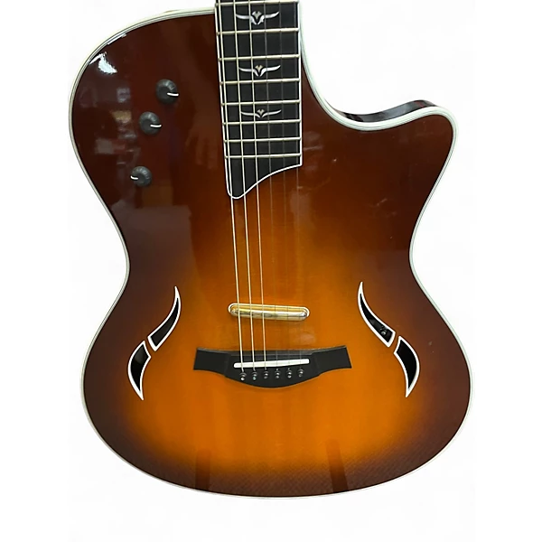 Used Taylor T5C1 2 Color Sunburst Hollow Body Electric Guitar 6 Used Taylor T5C1 2 Color Sunburst Hollow Body Electric Guitar