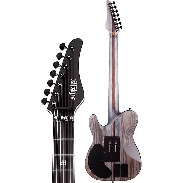 Schecter Guitar Research PT-7 FR-S SLS Elite Evil Twin Electric Guitar Satin Black 8 Schecter Guitar Research PT-7 FR-S SLS Elite Evil Twin Electric Guitar Satin Black
