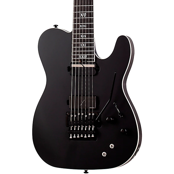 Schecter Guitar Research PT-7 FR-S SLS Elite Evil Twin Electric Guitar Satin Black 10 Schecter Guitar Research PT-7 FR-S SLS Elite Evil Twin Electric Guitar Satin Black