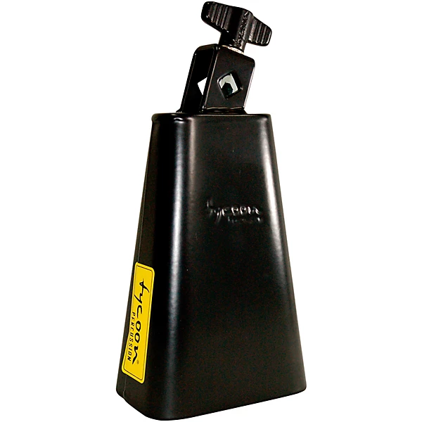 Tycoon Percussion 6 Black Powder Coated Cowbell