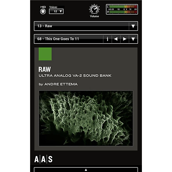 Applied Acoustics Systems Sound Bank Series Ultra Analog VA-2 - Raw 4 Applied Acoustics Systems Sound Bank Series Ultra Analog VA-2 - Raw