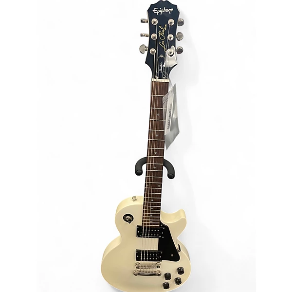 Used Epiphone Les Paul Studio White Solid Body Electric Guitar
