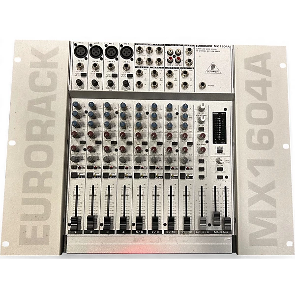 Used Behringer Eurorack mx1604a Powered Mixer