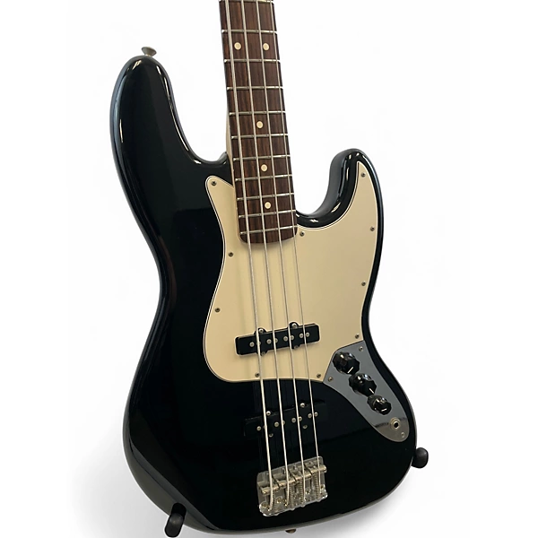 Used Fender Player Jazz Bass Black Electric Bass Guitar
