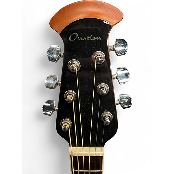 Used Ovation Celebrity CS28 Red Acoustic Electric Guitar 6 Used Ovation Celebrity CS28 Red Acoustic Electric Guitar