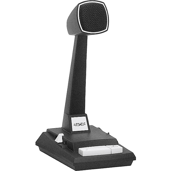 Astatic by CAD Omnidirectional Dynamic Desktop Microphone with Locking Switch