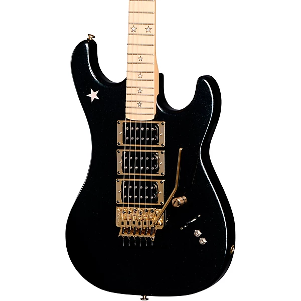Kramer Jersey Star Electric Guitar Black Pearl