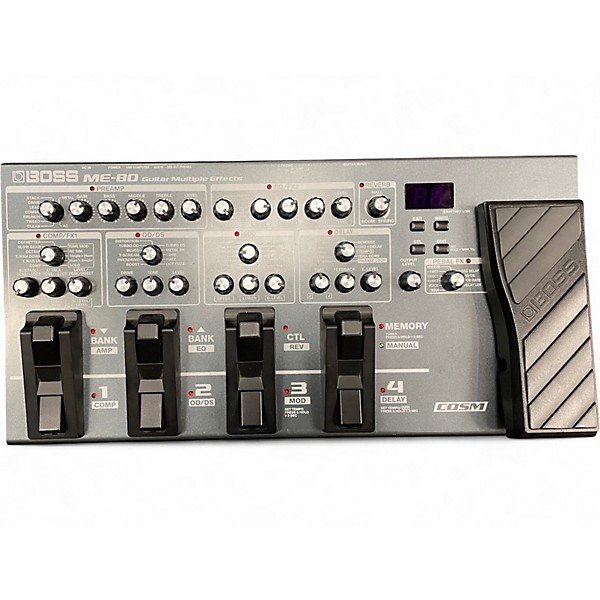 Used BOSS ME80 Guitar Multi Effect Processor