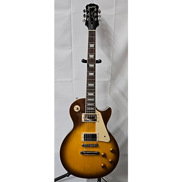 Used Epiphone Les Paul Standard Sunrise Tea Burst Solid Body Electric Guitar