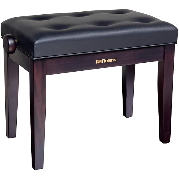 Roland RPB-300-US Piano Bench, Vinyl Seat Rosewood