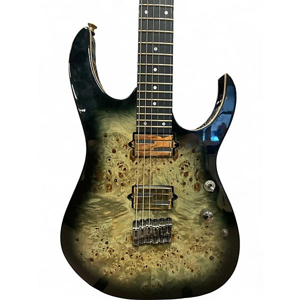 Used Ibanez IRG1121PB Black Charcoal Burst Solid Body Electric Guitar 4 Used Ibanez IRG1121PB Black Charcoal Burst Solid Body Electric Guitar