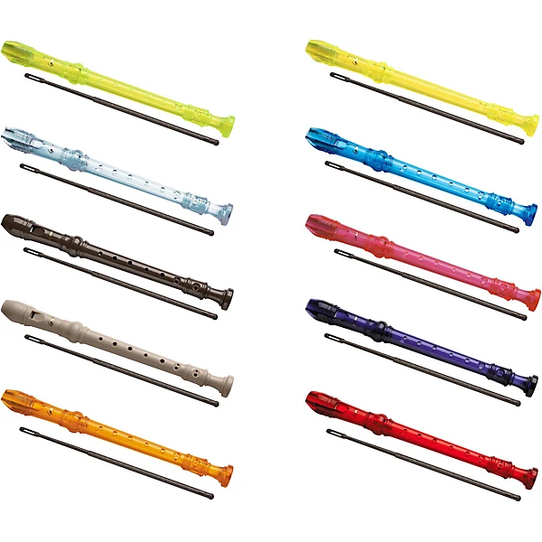 Lyons Soprano Recorder Transparent Clear