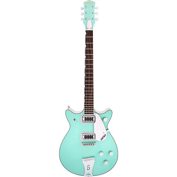 Gretsch Guitars G5237 Electromatic Double Jet FT Electric Guitar Surf Green and White 6 Gretsch Guitars G5237 Electromatic Double Jet FT Electric Guitar Surf Green and White