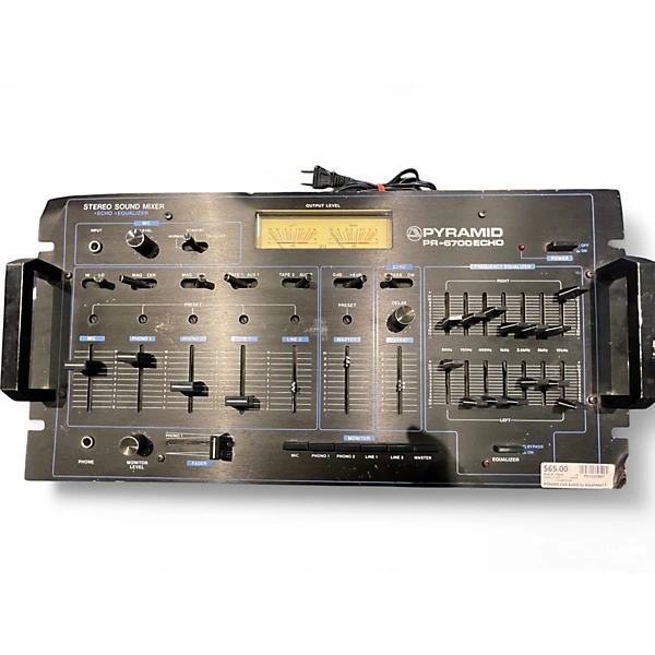 Used Pyramid pr-6700ECHO Unpowered Mixer