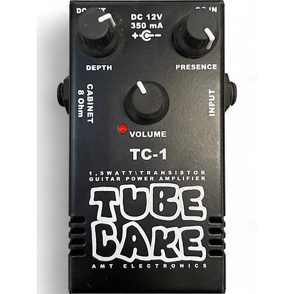Used AMT Electronics Tc-1 TUBE CAKE Battery Powered Amp