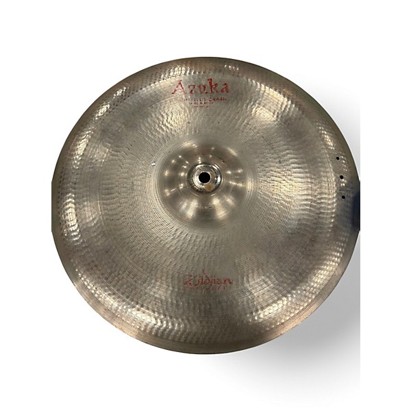 Used Zildjian 15in Azuka Cymbal 4 Used Zildjian 15in Azuka Cymbal