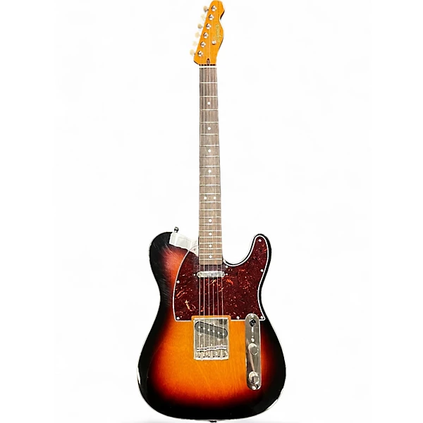 Used Squier Classic Vibe Telecaster Custom SUNBURST Solid Body Electric Guitar