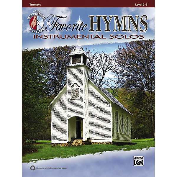 Alfred Favorite Hymns Instrumental Solos Trumpet Book & CD