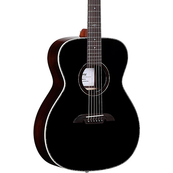 Alvarez MF70 Masterworks Diamond 60th Anniversary Limited-Edition Folk-OM Acoustic Guitar Blacktop