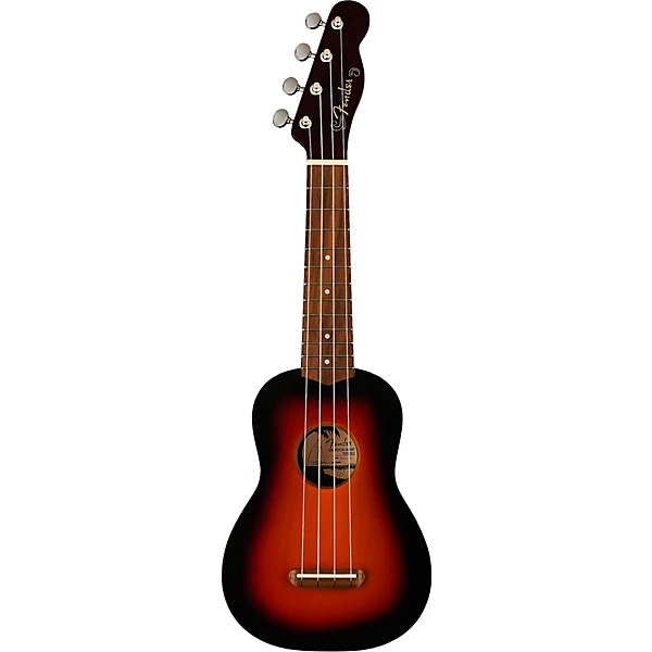 Fender Venice Soprano Ukulele Walnut Fingerboard 2-Color Sunburst 4 Fender Venice Soprano Ukulele Walnut Fingerboard 2-Color Sunburst