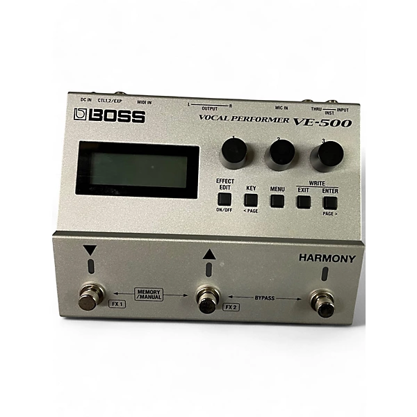 Used BOSS VE500 Vocal Performer Vocal Processor