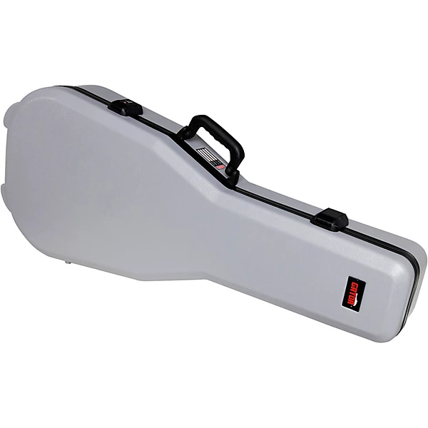 Gator Flight Pro V3 TSA Series ATA Molded Acoustic Guitar Case Gray 4 Gator Flight Pro V3 TSA Series ATA Molded Acoustic Guitar Case Gray