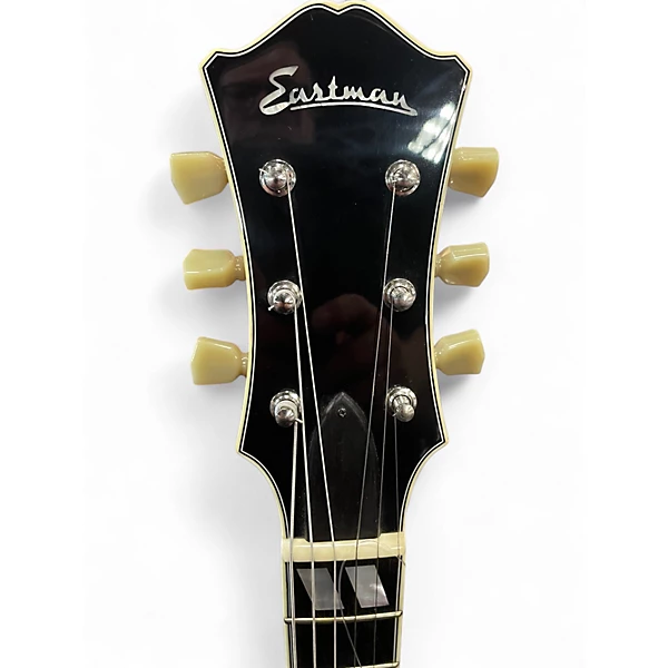 Used Eastman T486RD TR RED QUILT Hollow Body Electric Guitar