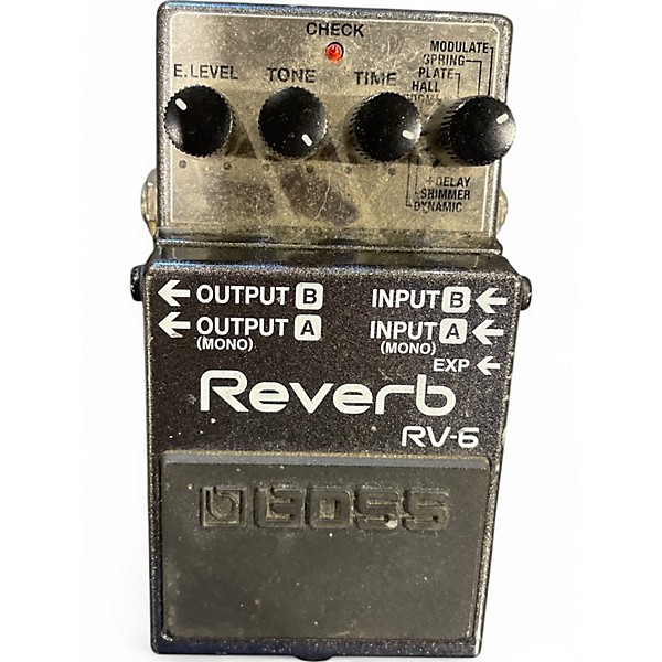 Used BOSS RV6 Digital Reverb Effect Pedal