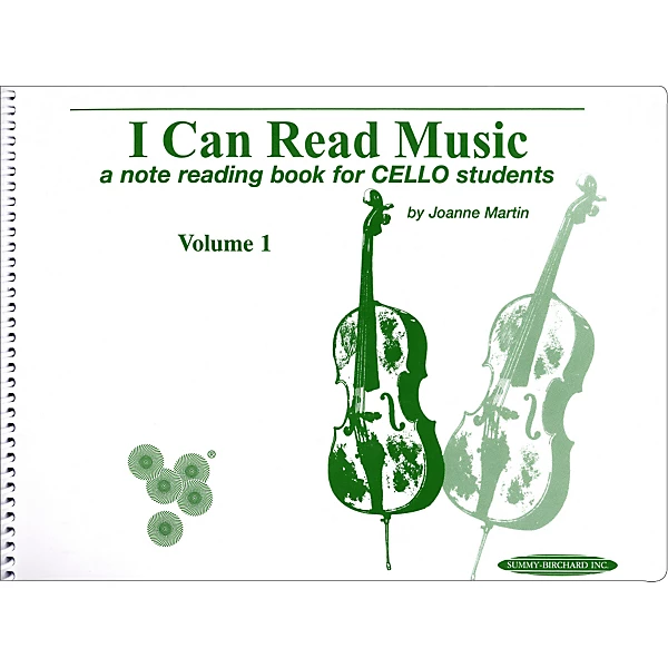 Alfred I Can Read Music for Cello, Volume 1 Book