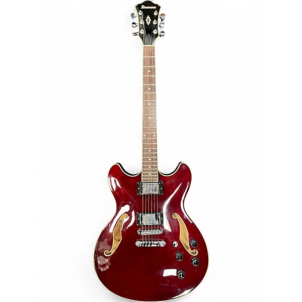 Used Ibanez AS73 Artcore Wine Red Hollow Body Electric Guitar
