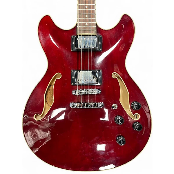 Used Ibanez AS73 Artcore Wine Red Hollow Body Electric Guitar 4 Used Ibanez AS73 Artcore Wine Red Hollow Body Electric Guitar