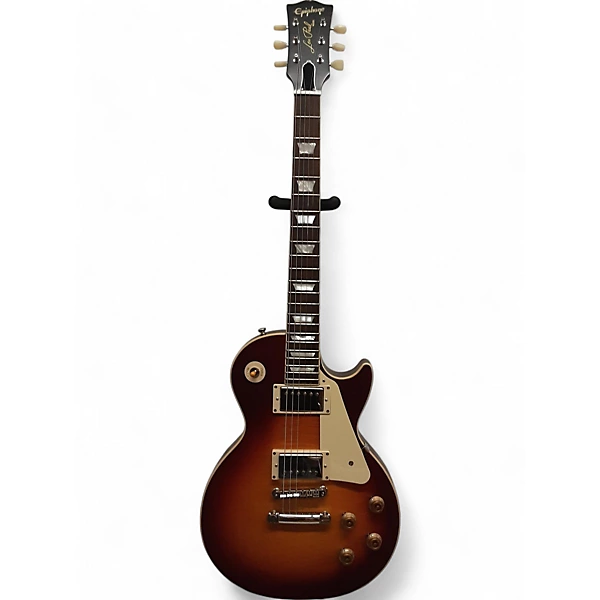 Used Epiphone Gibson Custom 1959 Les Paul Standard 2 Tone Sunburst Solid Body Electric Guitar