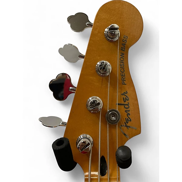 Used Fender Player Plus Active Precision Bass Silver Smoke Electric Bass Guitar 6 Used Fender Player Plus Active Precision Bass Silver Smoke Electric Bass Guitar