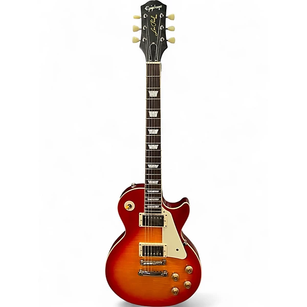 Used Epiphone 1959 Reissue Les Paul Standard 2 Color Sunburst Solid Body Electric Guitar