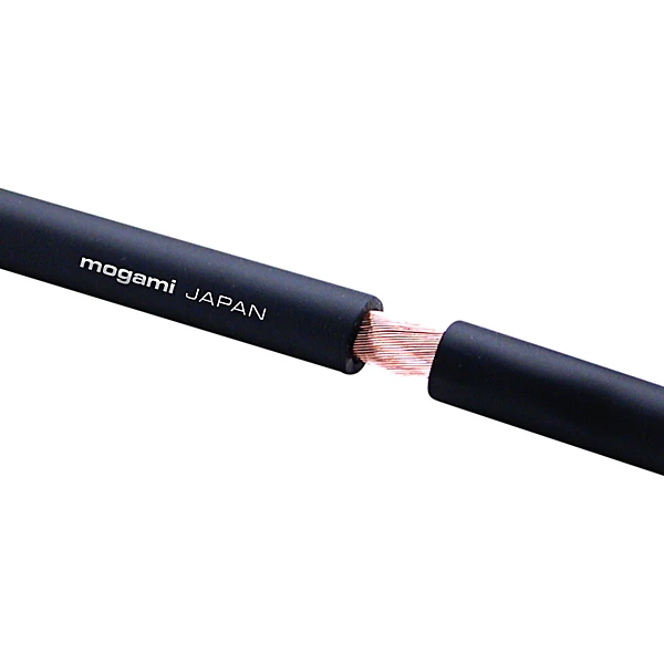 Mogami WG253400656 Bulk Quad Mic Cable Black (Sold Per Foot) 150 ft. Black