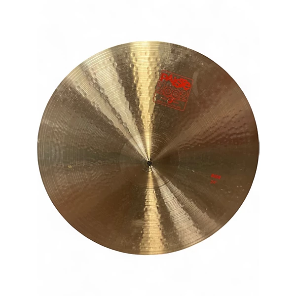 Used 2025 Paiste 24in 2002 Ride Cymbal