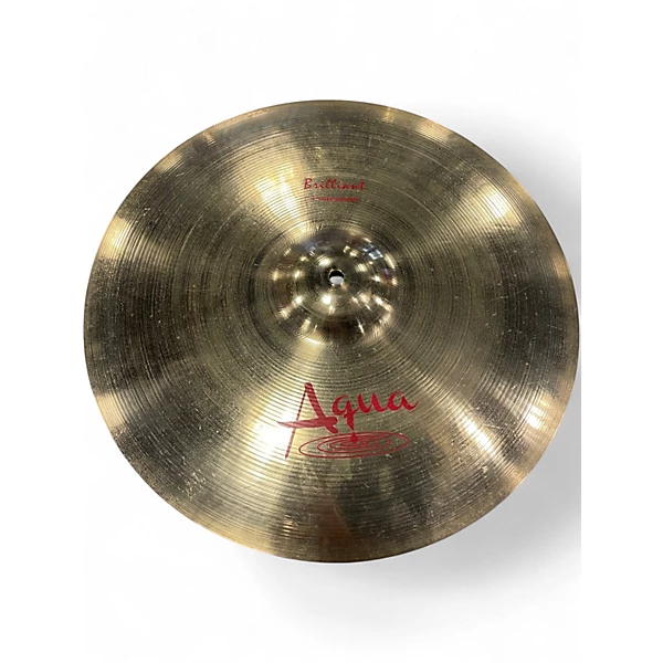 Used Aqua 18in BRILLIANT PAPER THIN CRASH Cymbal