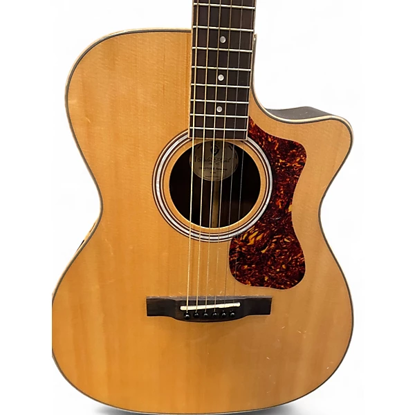 Used Guild OM-250CE reserve Natural Acoustic Electric Guitar 4 Used Guild OM-250CE reserve Natural Acoustic Electric Guitar