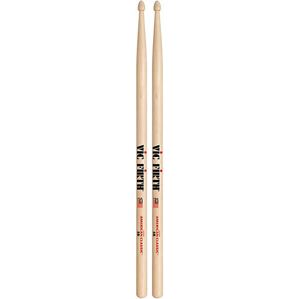 Vic Firth American Classic Hickory Drum Sticks Wood 5B